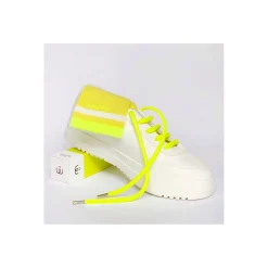 LACETS NEON Jaune Fluo