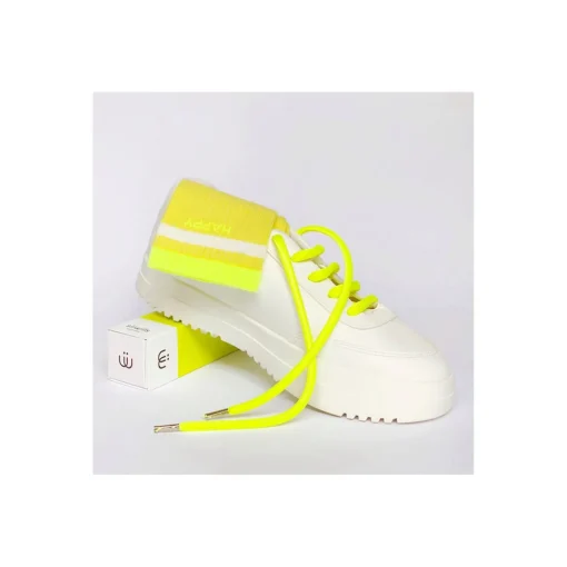 LACETS NEON Jaune Fluo