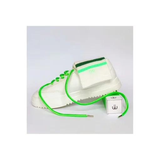 LACETS NEON Vert Fluo