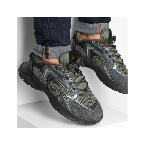 MENS L003 NEO SNEAKERS Kaki Noir