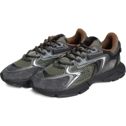 MENS L003 NEO SNEAKERS Kaki Noir