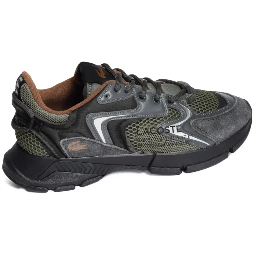 MENS L003 NEO SNEAKERS Kaki Noir