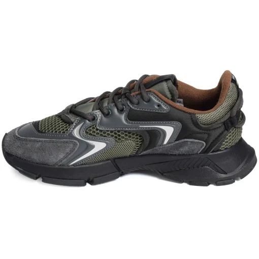MENS L003 NEO SNEAKERS Kaki Noir