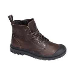 PAMPA ZIP LEATHER Marron
