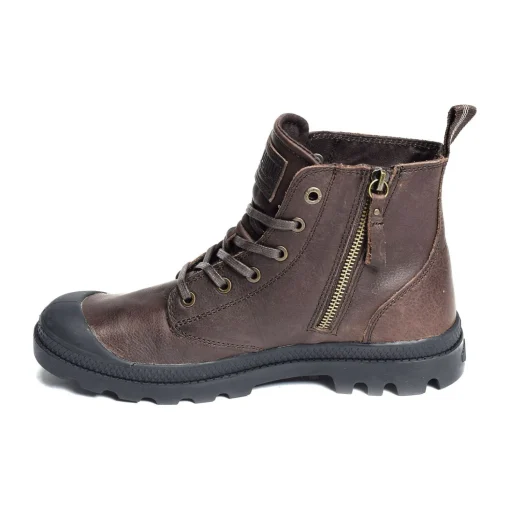 PAMPA ZIP LEATHER Marron