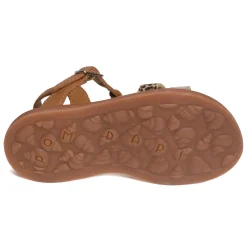 PLAGETTE SALOME TEK Camel Léopard