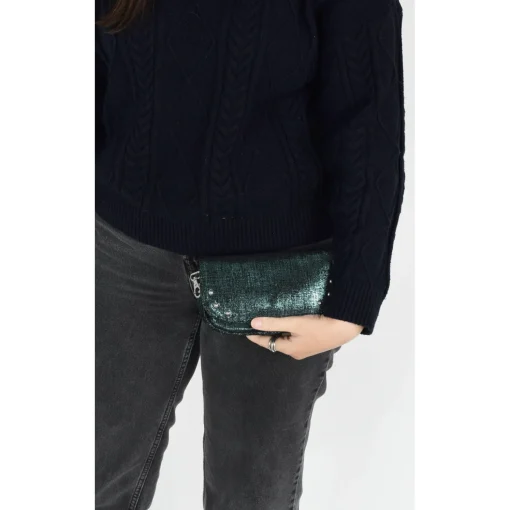 POCHETTE BANDOULIERE ALICE HE899 Turquoise