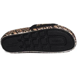 SANDAL DR BOMBAY Noir Léopard