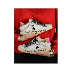 SK8 DELUXE Blanc Argent