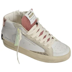 SK8 DELUXE MID Blanc Rose