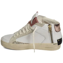 SK8 DELUXE MID Blanc Rose