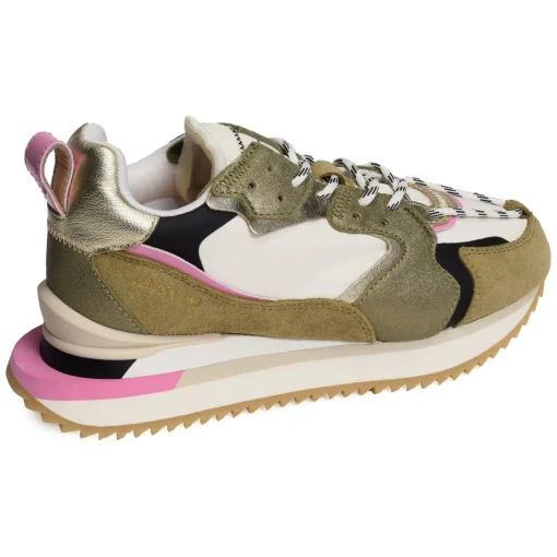 TRECK UP Blanc Kaki