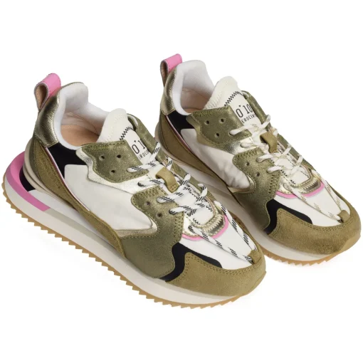TRECK UP Blanc Kaki