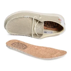 WALLY BRAIDED Blanc Beige