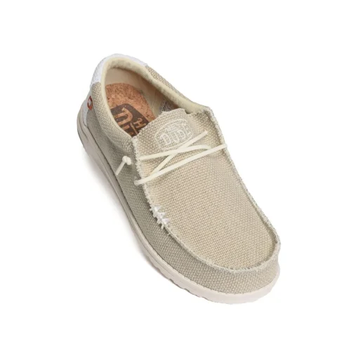 WALLY BRAIDED Blanc Beige