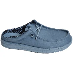 WALLY SLIP CANVAS Bleu