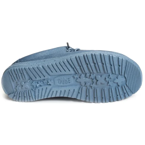 WALLY SLIP CANVAS Bleu