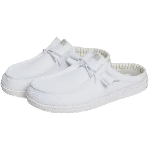 WALLY SLIP STRETCH SOX Blanc