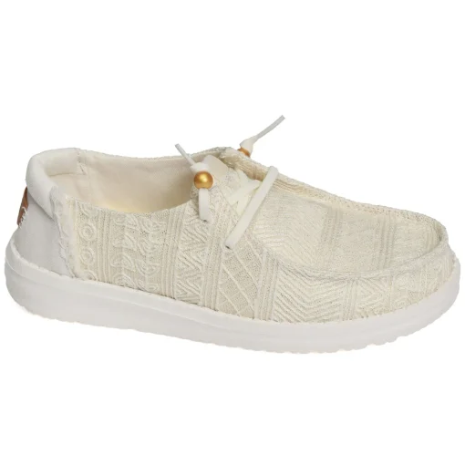 WENDY CROCHET LACE Blanc Or