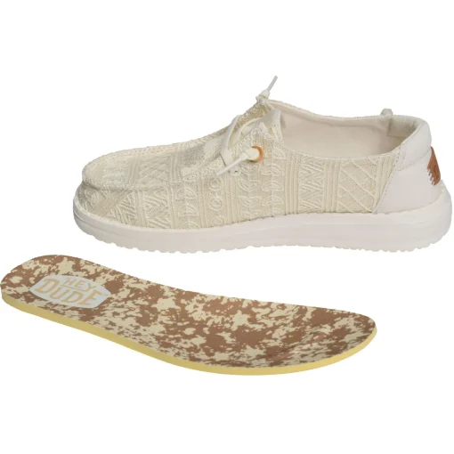 WENDY CROCHET LACE Blanc Or