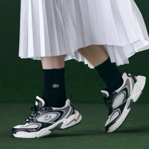 WOMENS STORM 96 2K SNEAKERS Blanc Noir